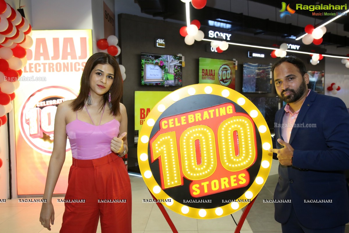 Shraddha Das at Bajaj Electronics 100th Store Launch at Inorbit Mall