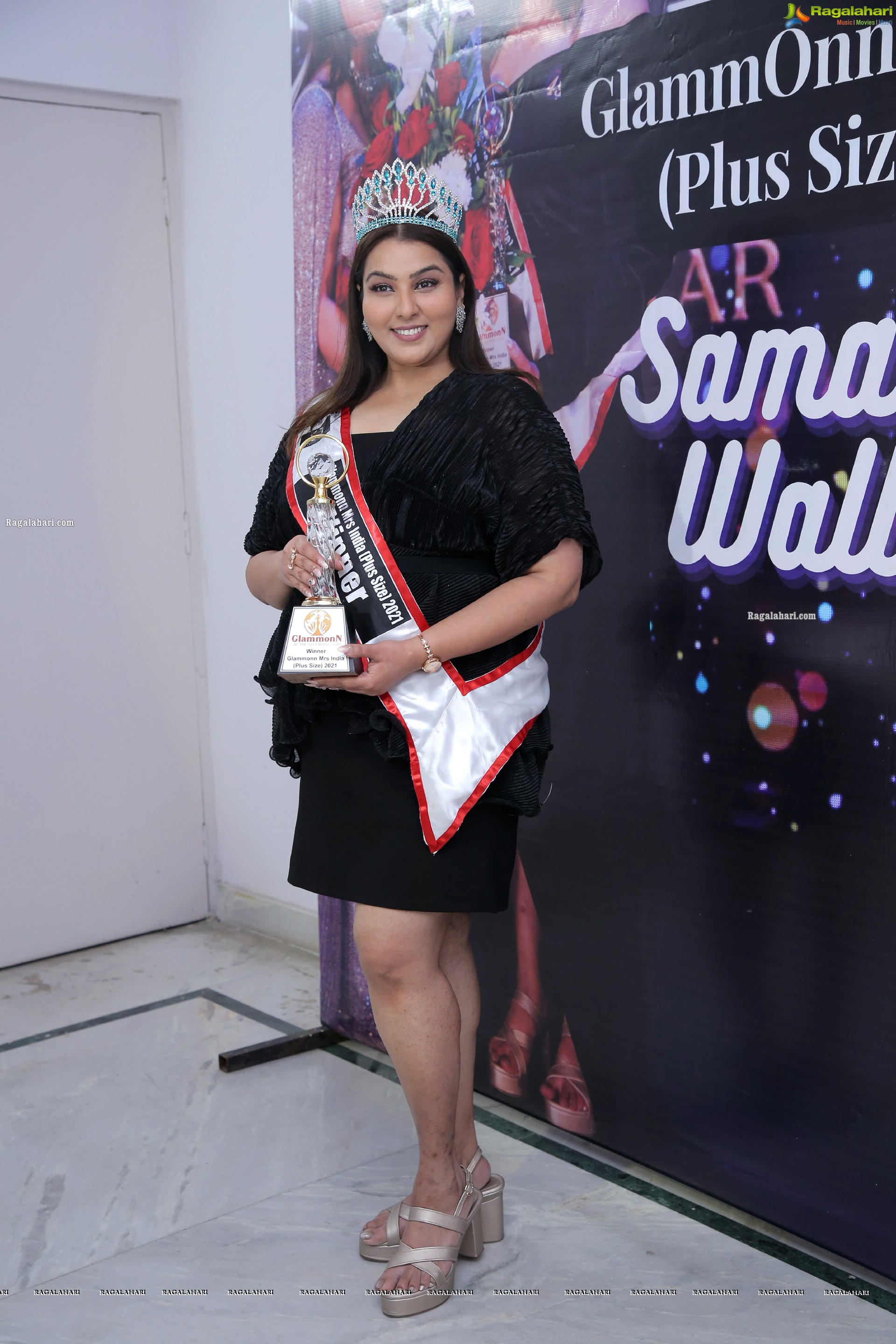 Congratulating Samaira I Wallani On Winning GlammOnn Mrs.India 2021 Plus Size Title