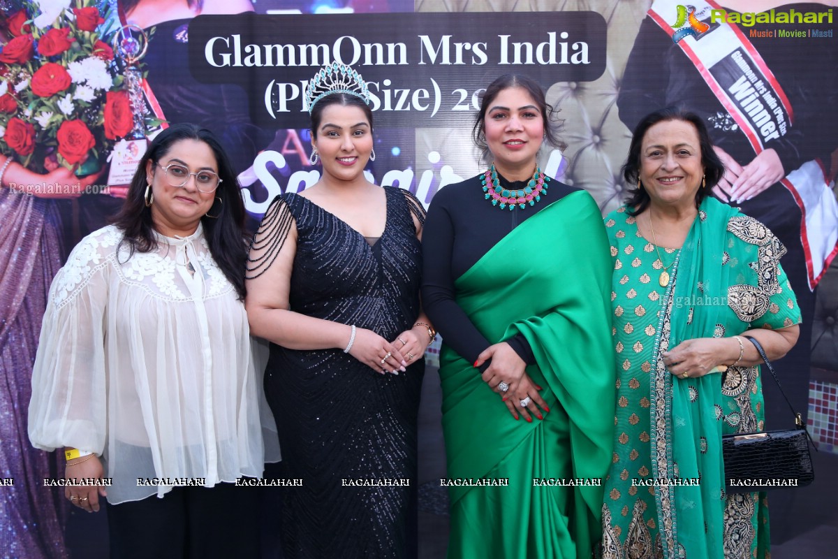 Samaira I Wallani Arranges Success Party On Winning GlammOnn Mrs.India 2021 Plus Size Title at Sundowner, Hyderabad