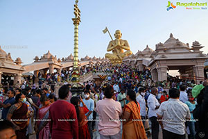 Pawan Kalyan Visits Statue of Equality