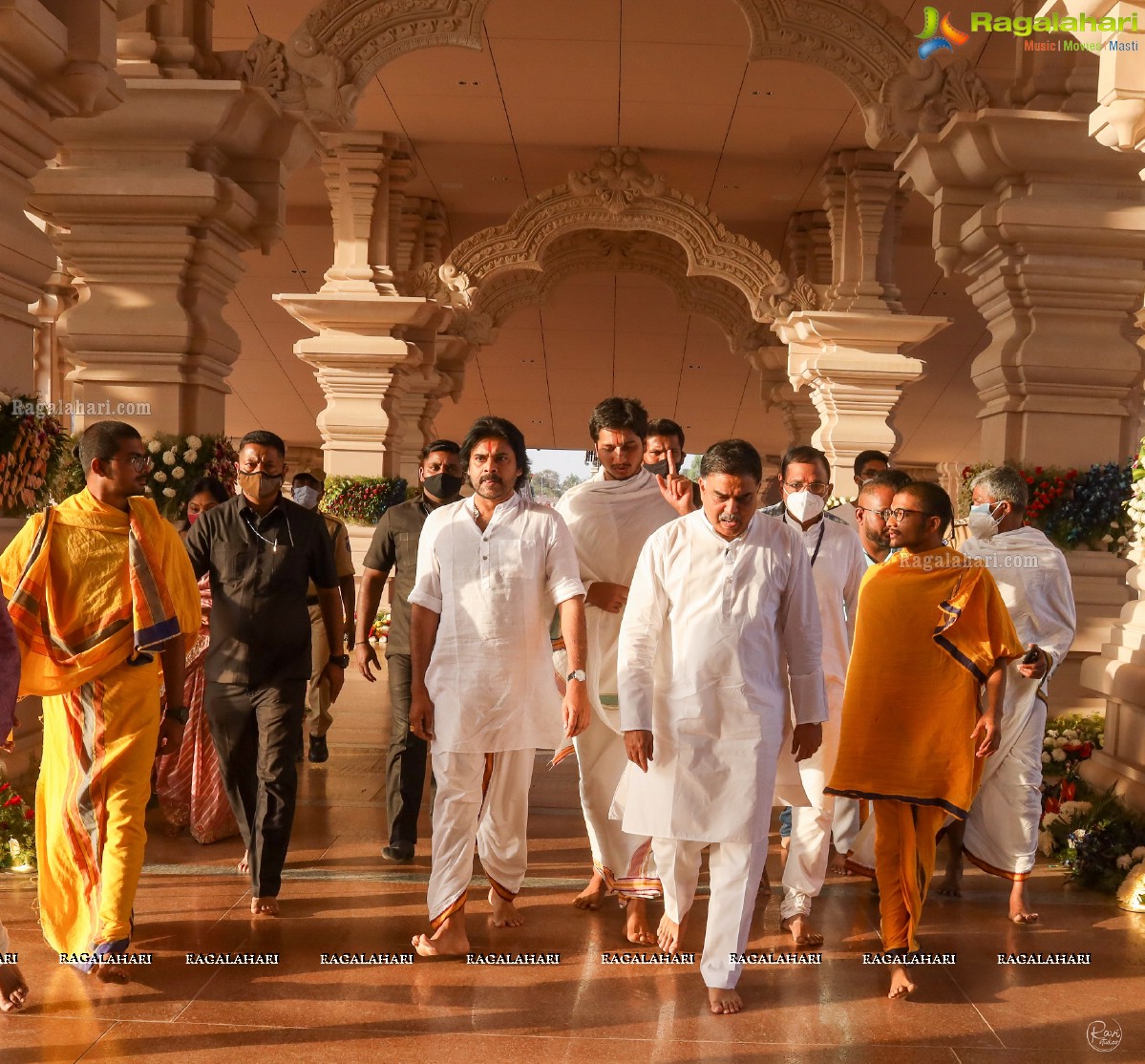 Pawan Kalyan, Telangana High Court CJ Visit Statue of Equality in Hyderabad