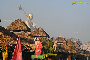 Pawan Kalyan Visits Statue of Equality