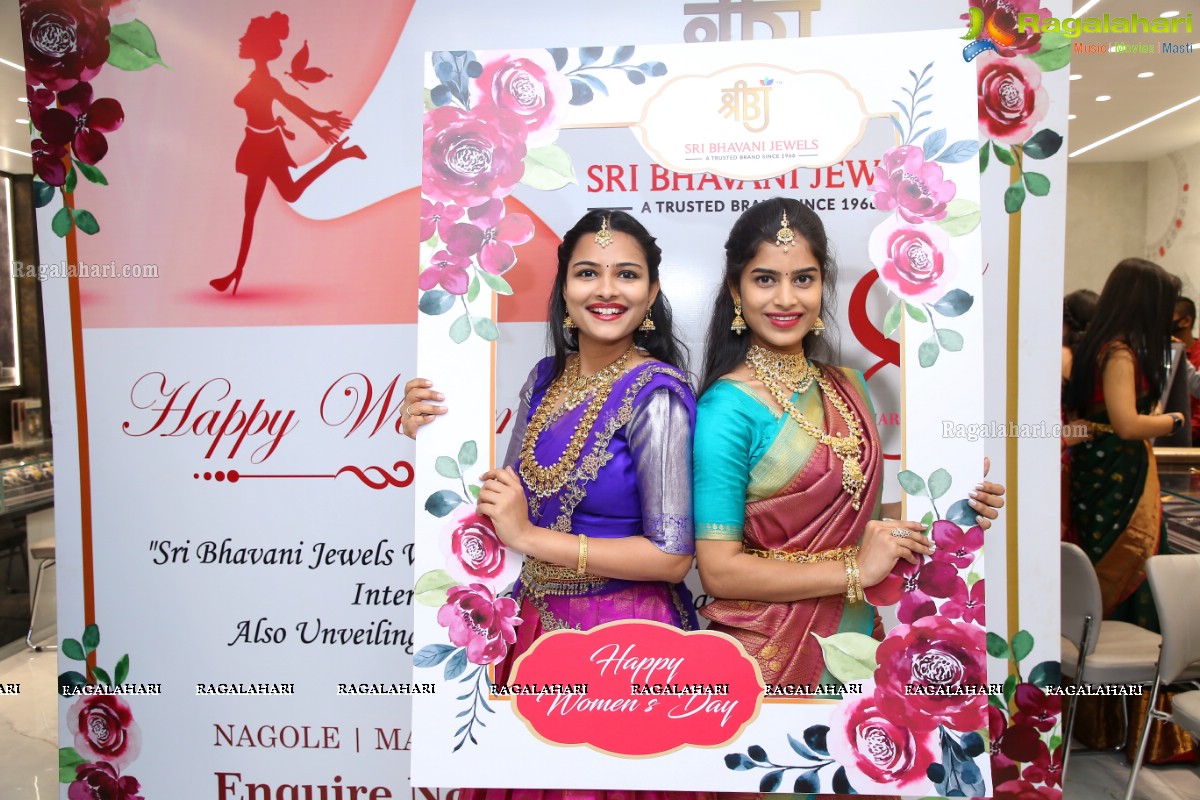 Sri Bhavani Jewels Women's Day Celebrations & Launch of Muhuratam Jewellery Collection