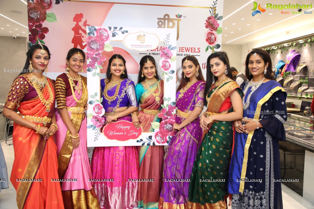 Sri Bhavani Jewels Women's Day Celebrations & Launch of Muhuratam Jewellery Collection