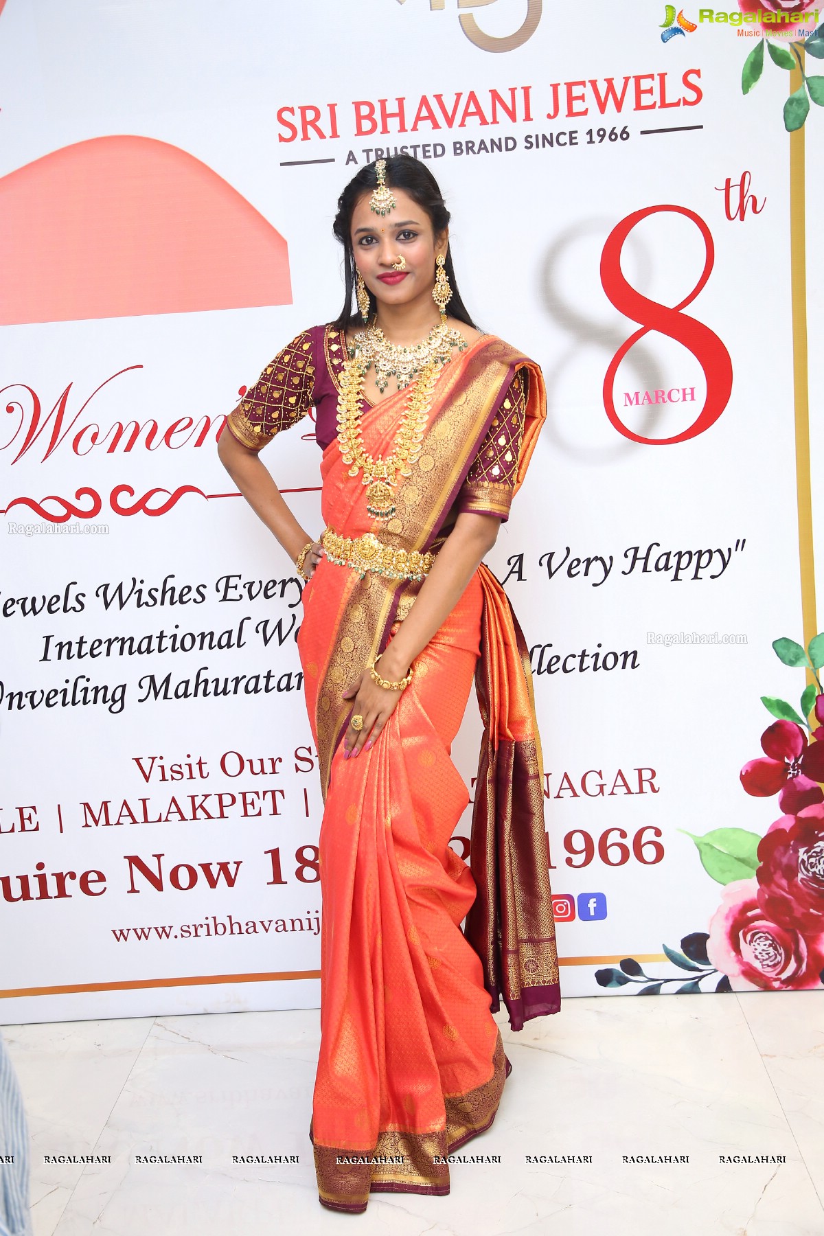 Sri Bhavani Jewels Women's Day Celebrations & Launch of Muhuratam Jewellery Collection