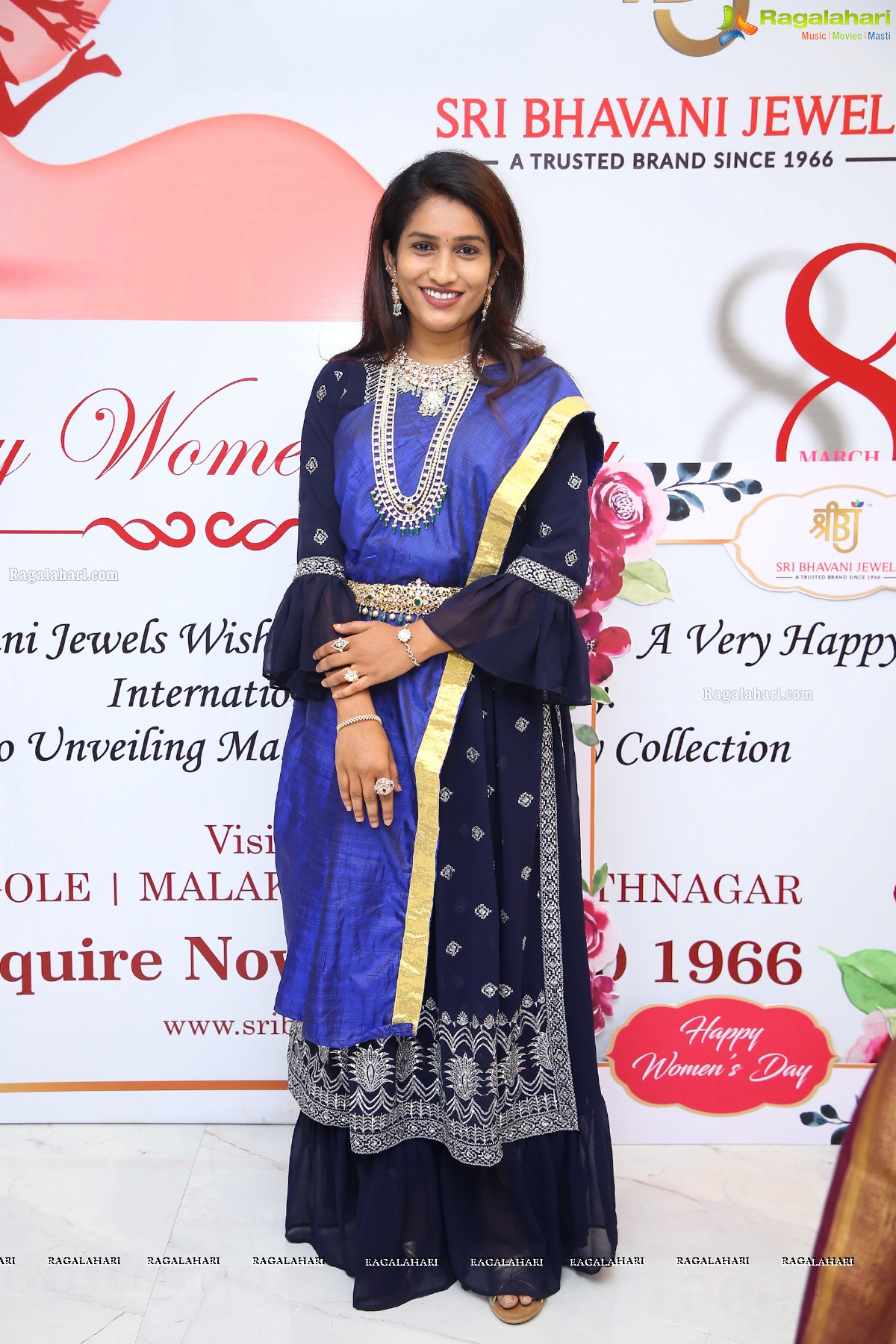 Sri Bhavani Jewels Women's Day Celebrations & Launch of Muhuratam Jewellery Collection