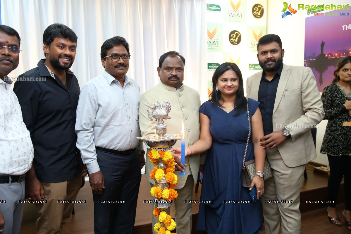 Vasavi Group Nandanam Launch at Suchitra Circle