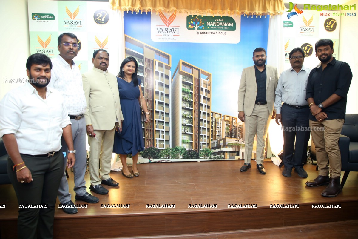 Vasavi Group Nandanam Launch at Suchitra Circle