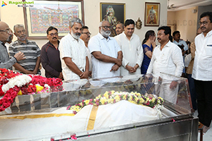 Tollywood Celebs Pay Their Last Respects to K Viswanath