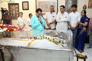 Tollywood Celebs Pay Their Last Respects to K Viswanath