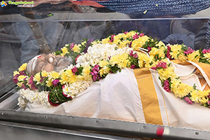 Tollywood Celebs Pay Their Last Respects to K Viswanath