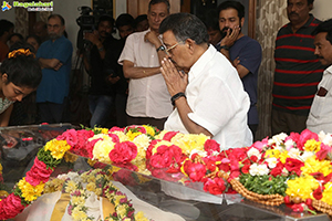 Tollywood Celebs Pay Their Last Respects to K Viswanath