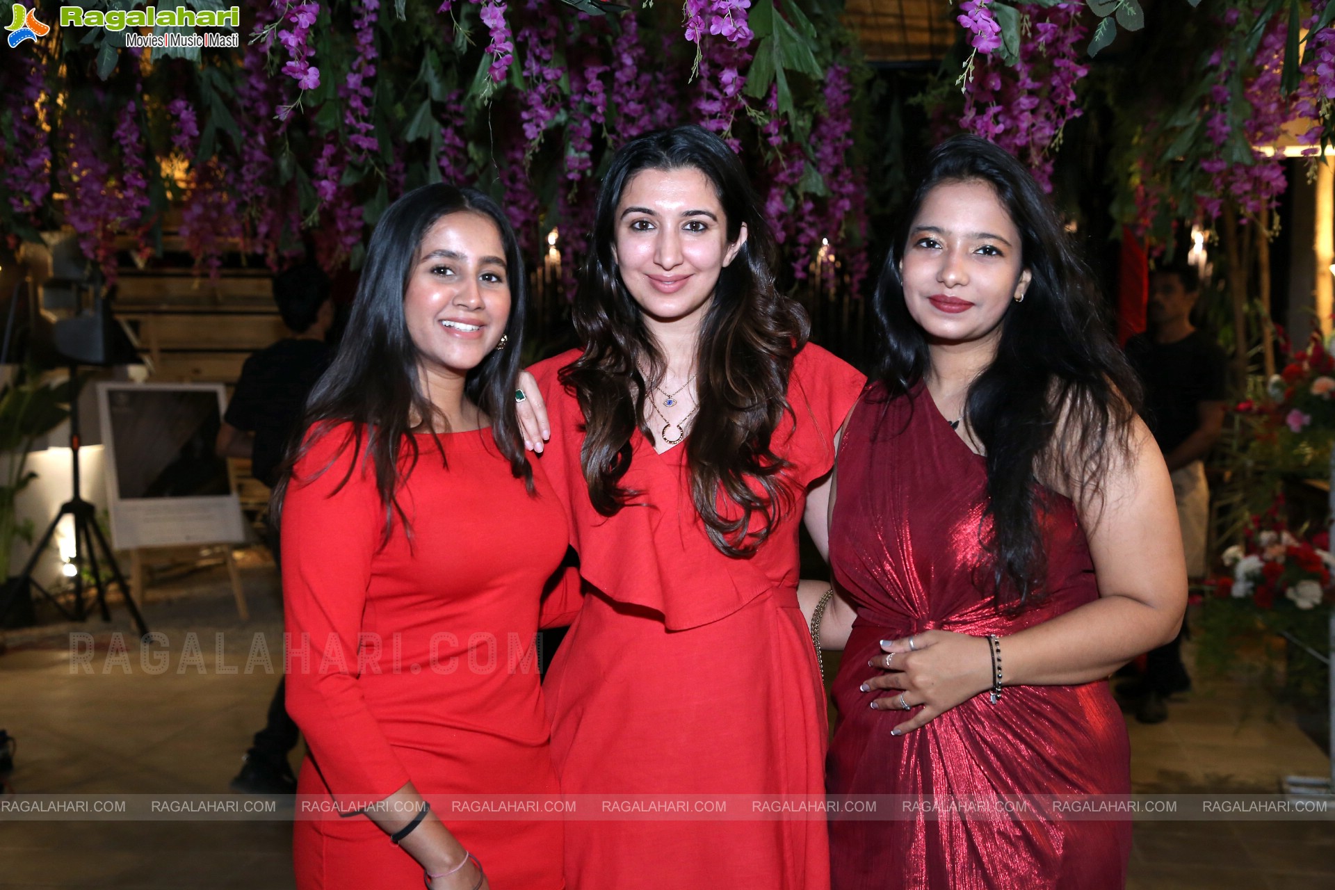 'Ladies In Red' at Naomi Patisserie & Bakehouse, Jubilee Hills