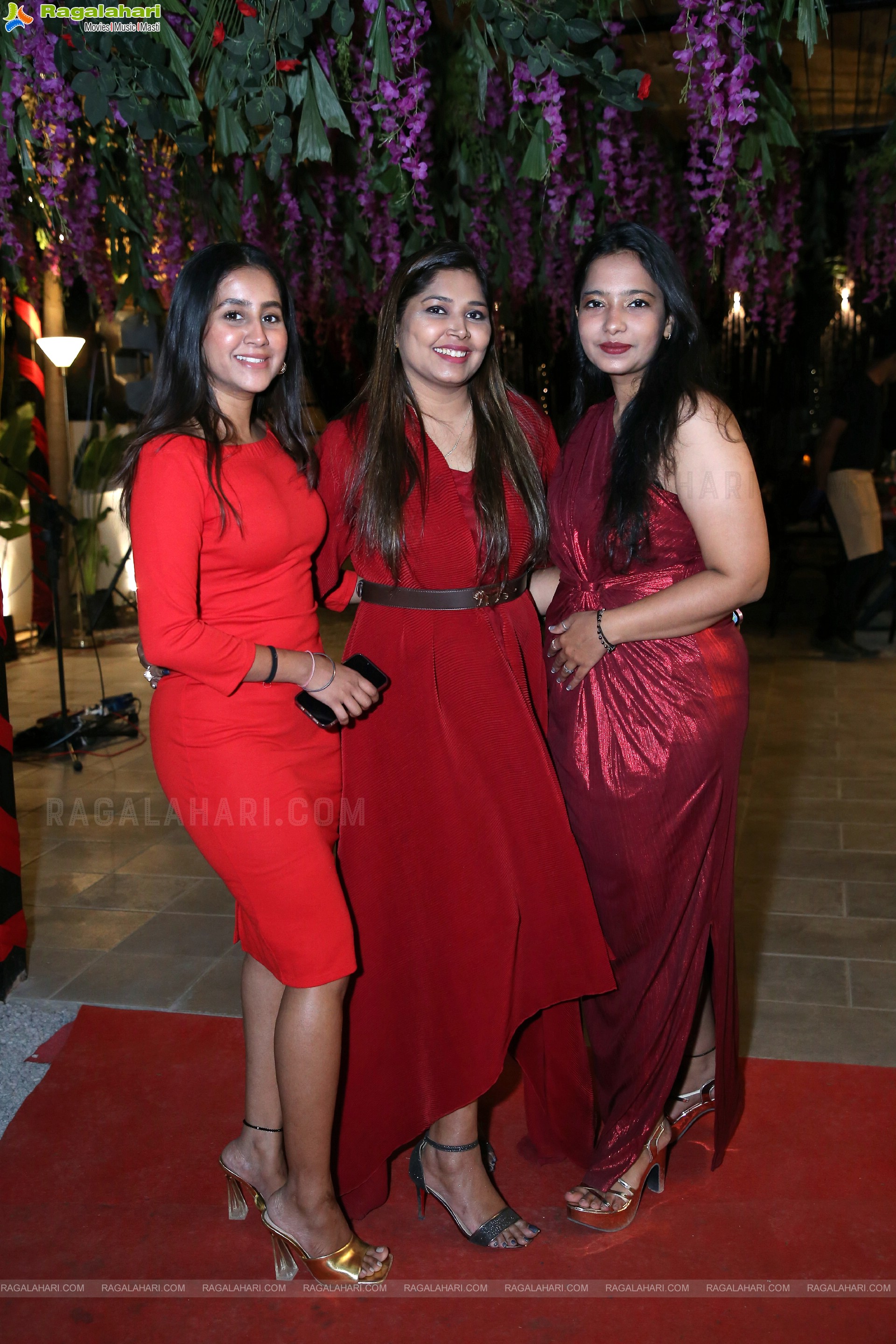 'Ladies In Red' at Naomi Patisserie & Bakehouse, Jubilee Hills