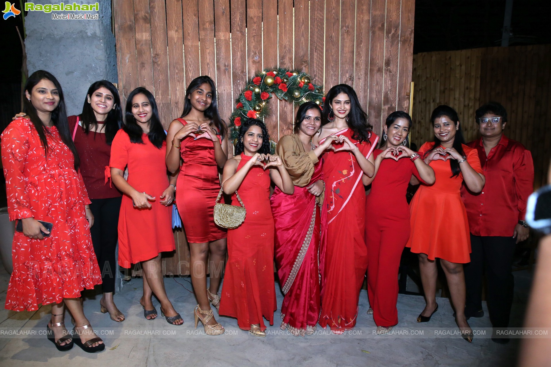 'Ladies In Red' at Naomi Patisserie & Bakehouse, Jubilee Hills