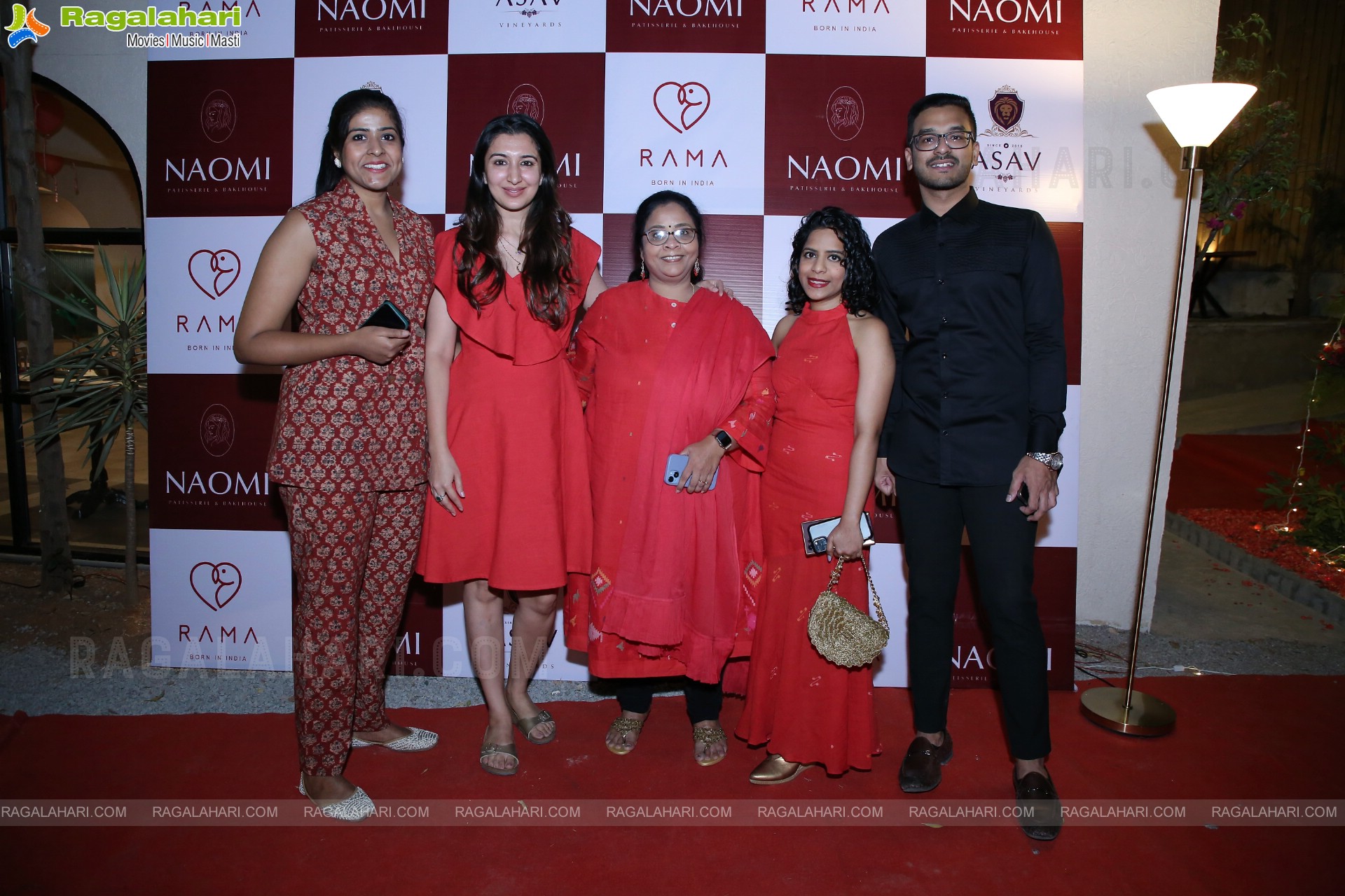 'Ladies In Red' at Naomi Patisserie & Bakehouse, Jubilee Hills