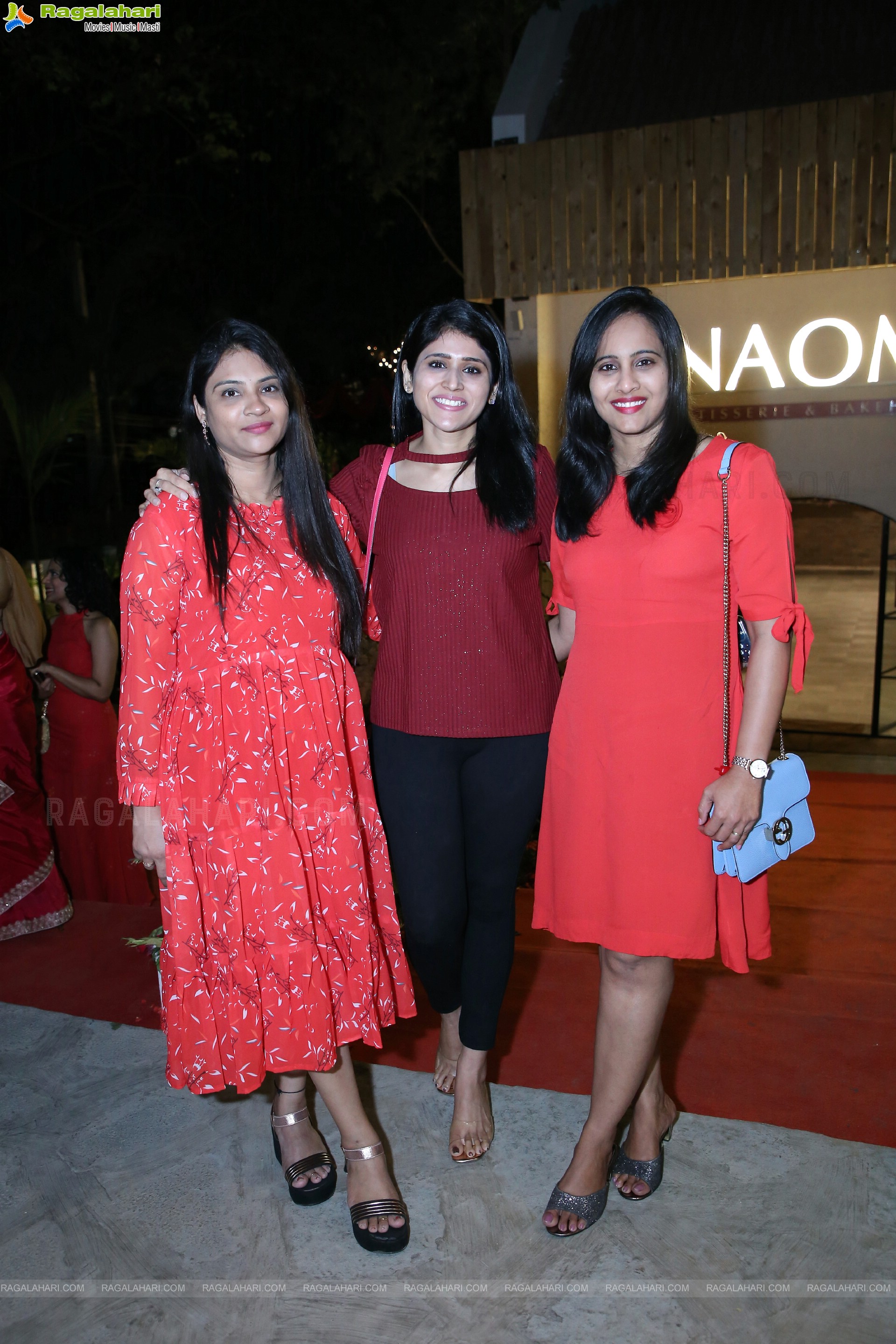 'Ladies In Red' at Naomi Patisserie & Bakehouse, Jubilee Hills