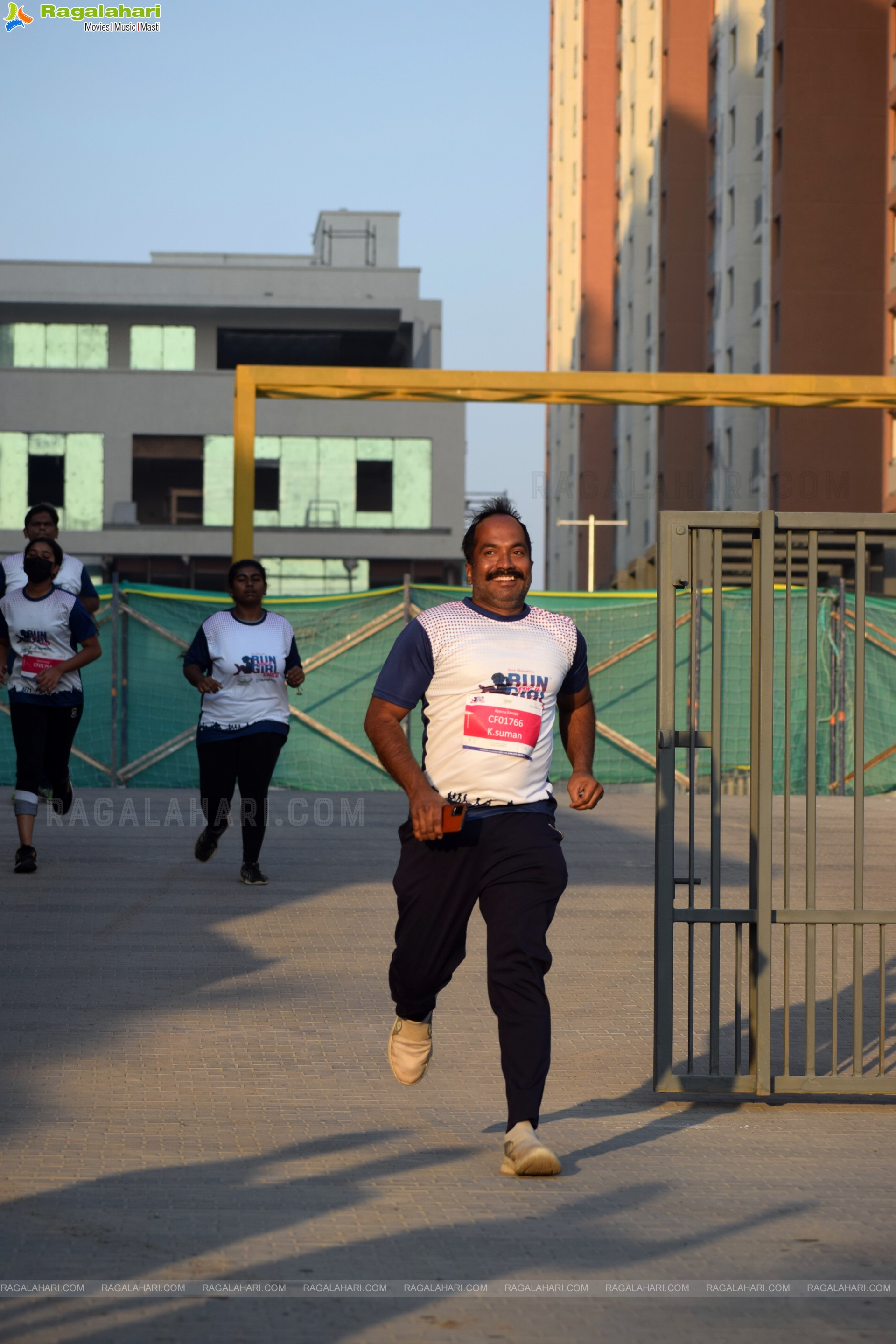 Seva Bharathi's Run For a Girl Child at Aparna Kanopy, Gundlapochampalli, Hyderabad