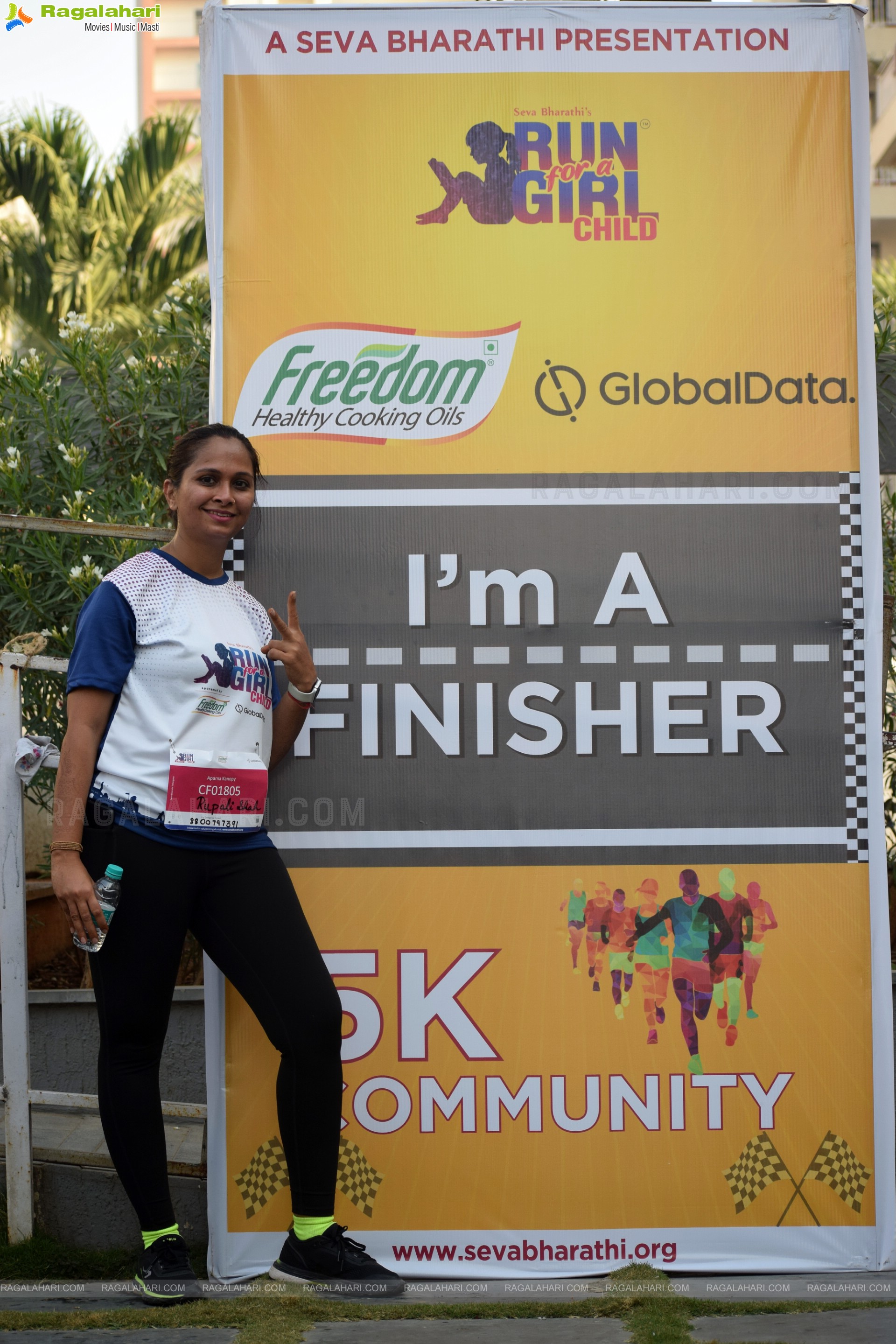 Seva Bharathi's Run For a Girl Child at Aparna Kanopy, Gundlapochampalli, Hyderabad