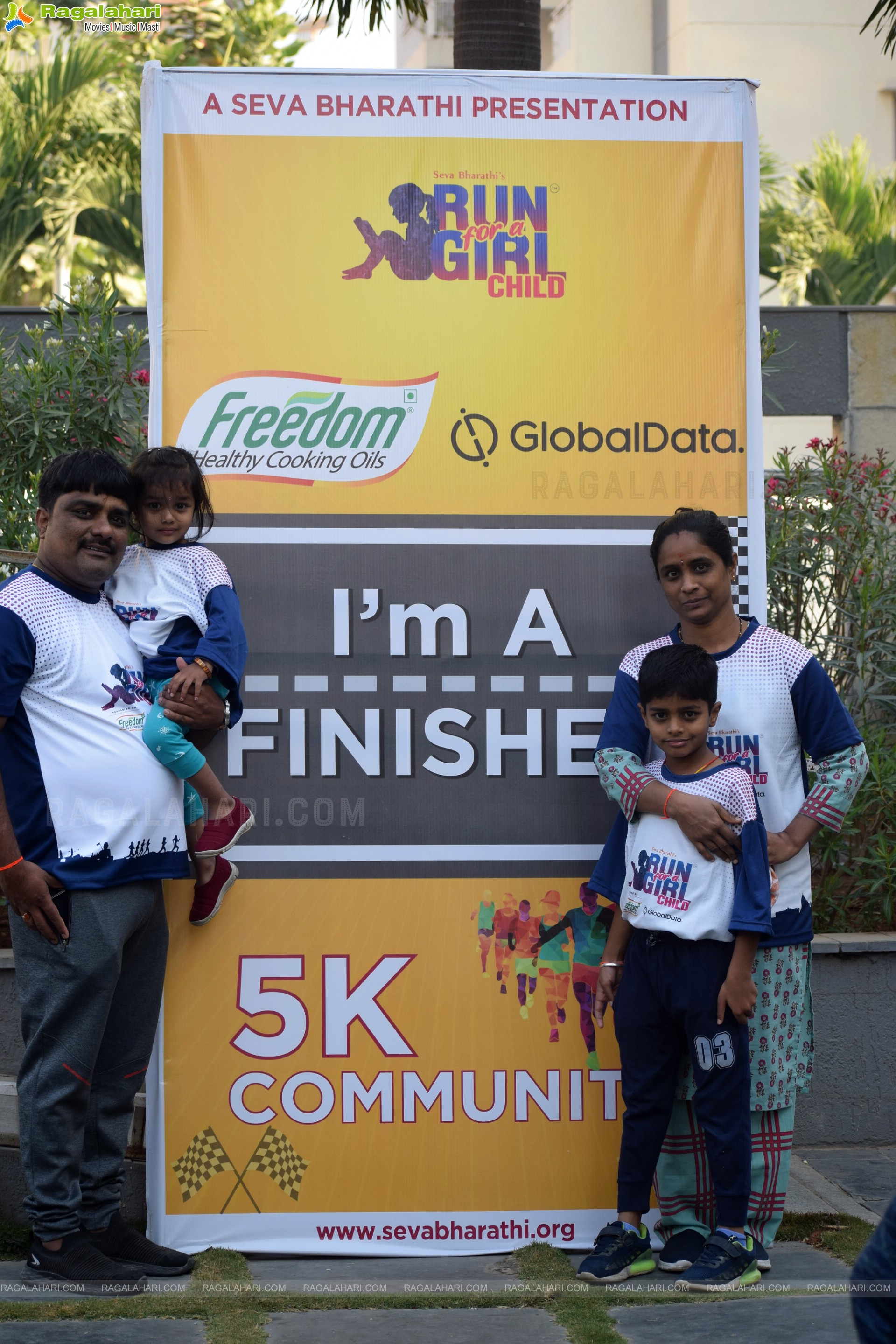 Seva Bharathi's Run For a Girl Child at Aparna Kanopy, Gundlapochampalli, Hyderabad