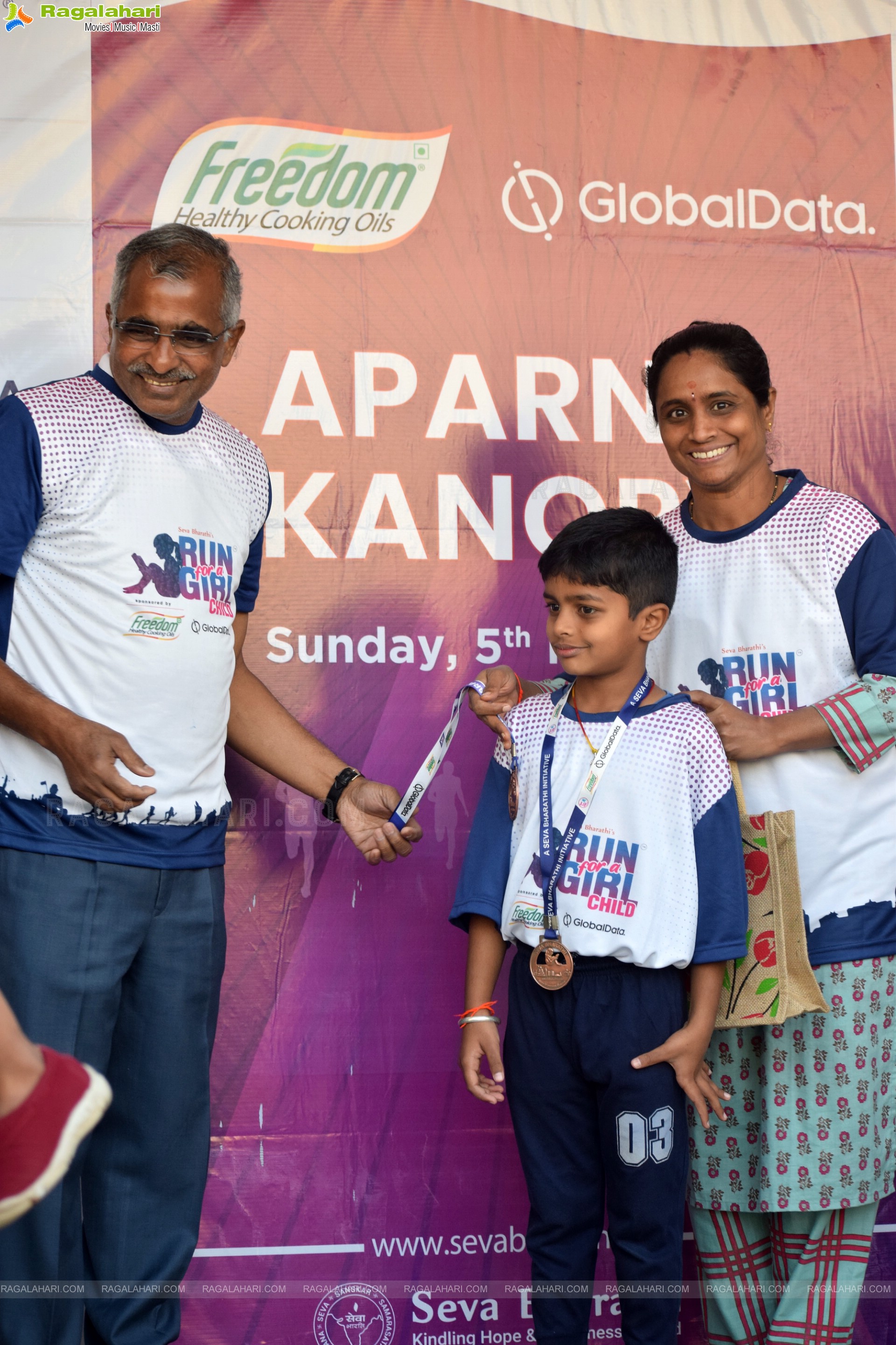 Seva Bharathi's Run For a Girl Child at Aparna Kanopy, Gundlapochampalli, Hyderabad