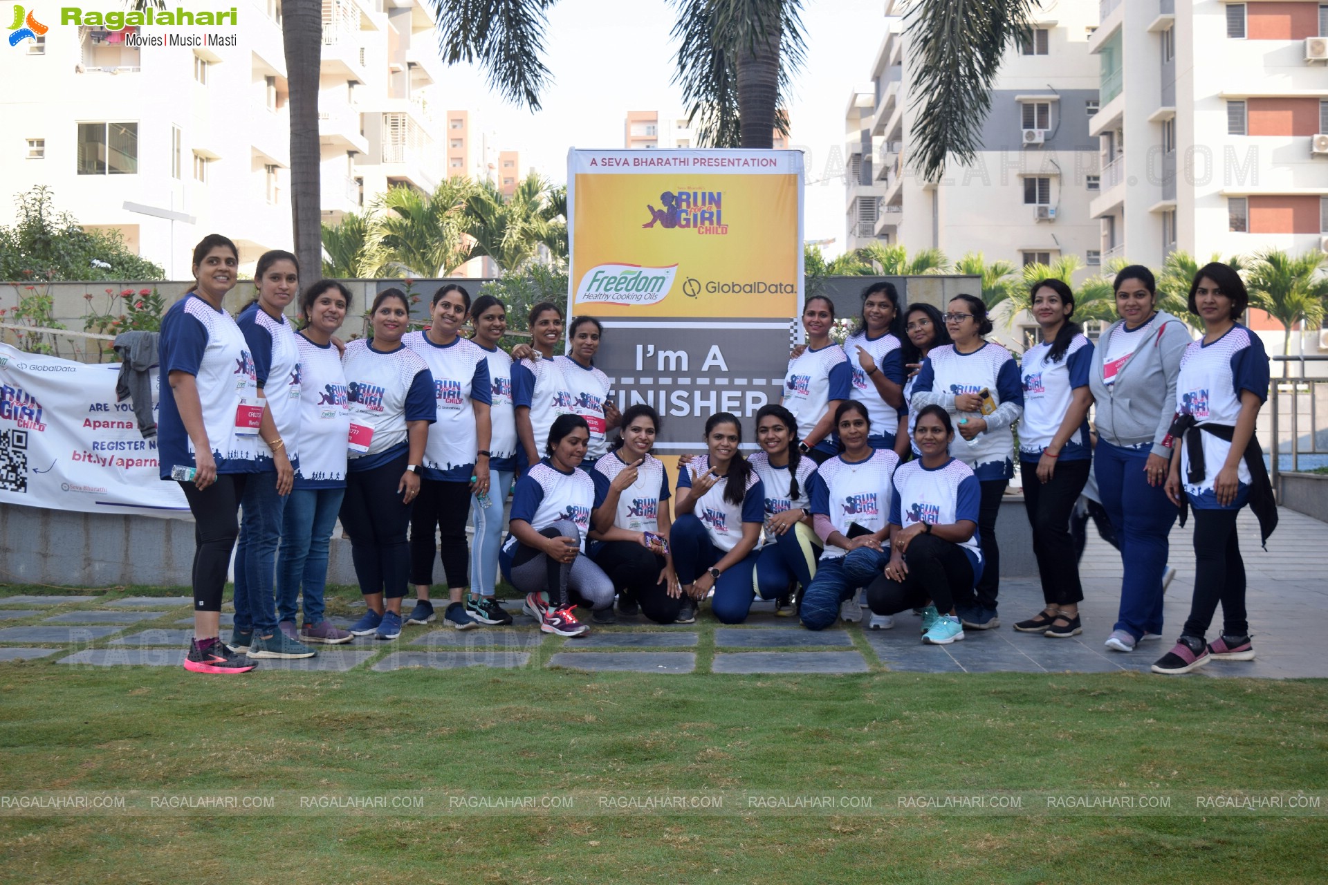 Seva Bharathi's Run For a Girl Child at Aparna Kanopy, Gundlapochampalli, Hyderabad