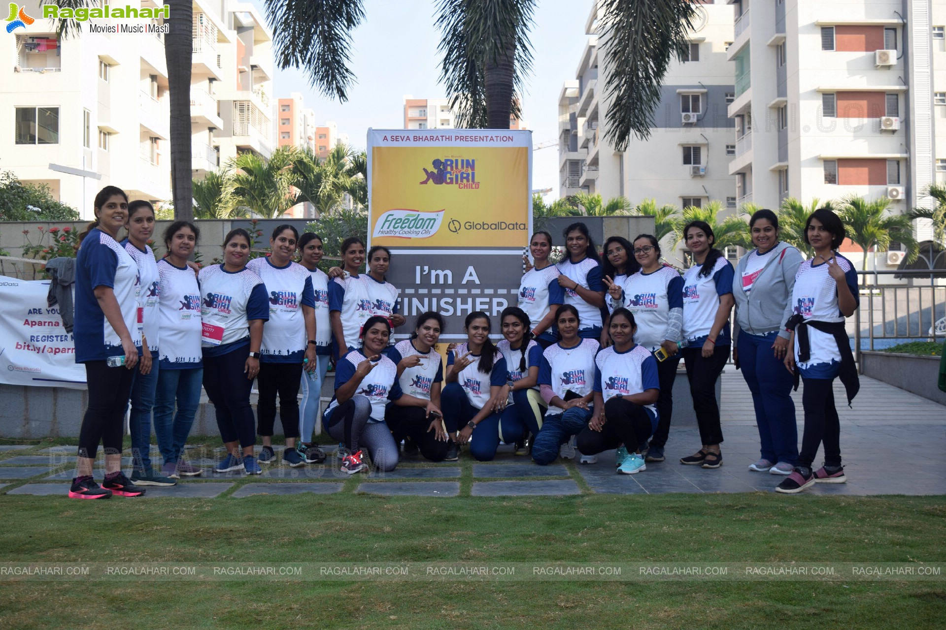 Seva Bharathi's Run For a Girl Child at Aparna Kanopy, Gundlapochampalli, Hyderabad