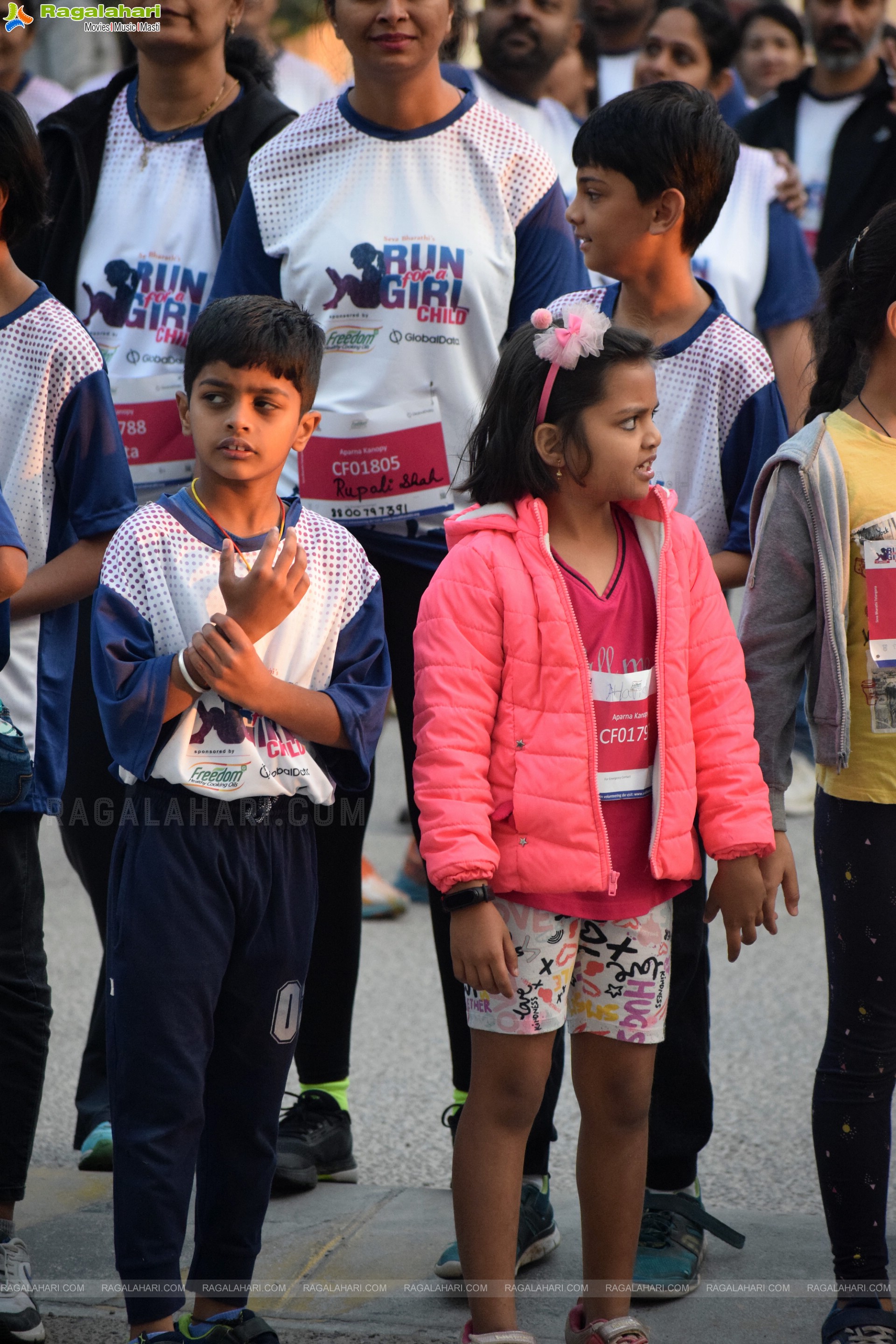 Seva Bharathi's Run For a Girl Child at Aparna Kanopy, Gundlapochampalli, Hyderabad