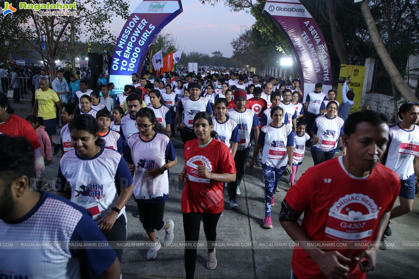 Run for Girl Child 2023 7th Edition at Gachibowli Stadium