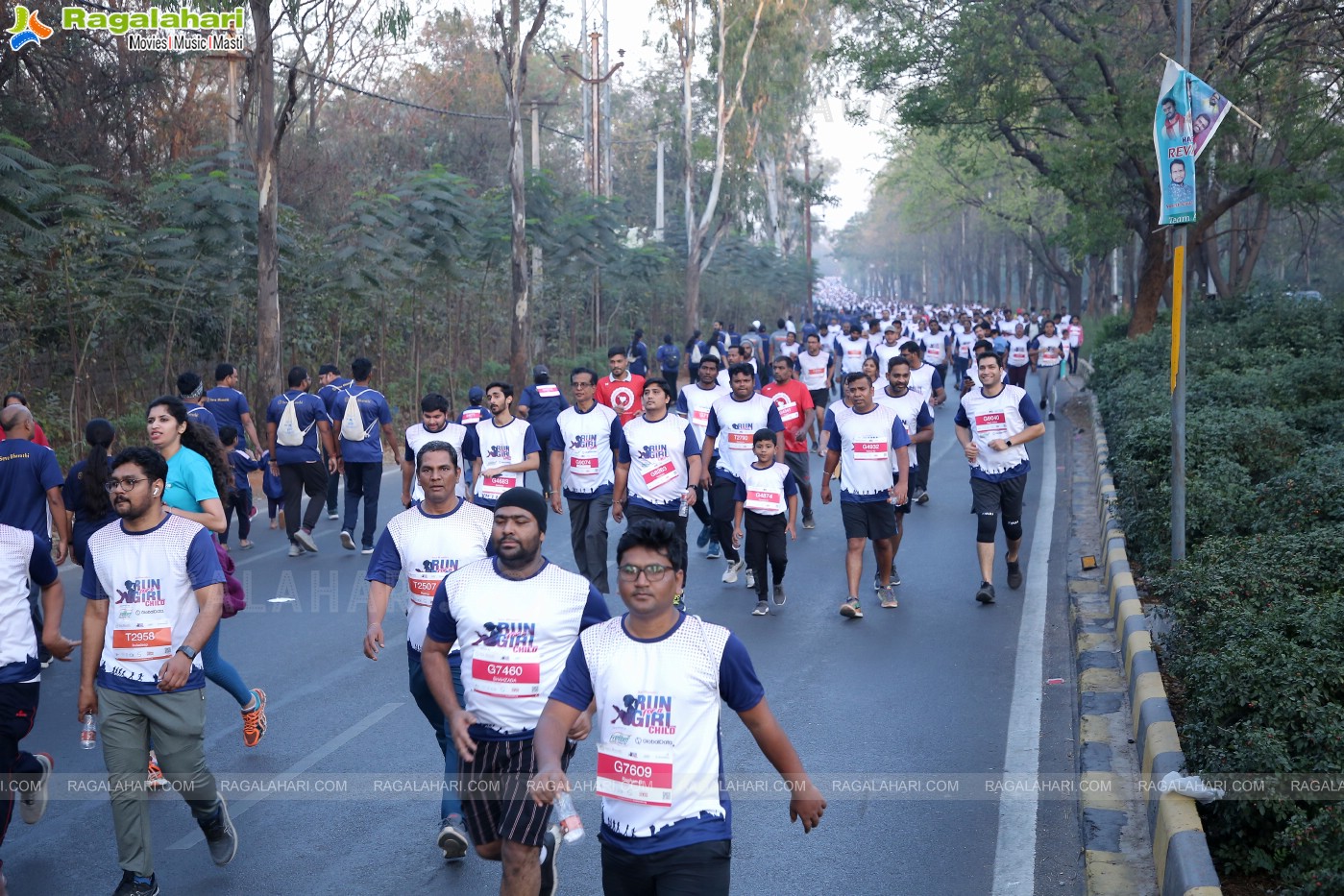 Run for Girl Child 2023 7th Edition at Gachibowli Stadium