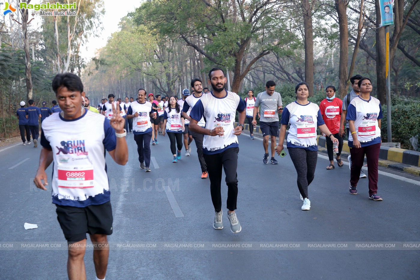 Run for Girl Child 2023 7th Edition at Gachibowli Stadium