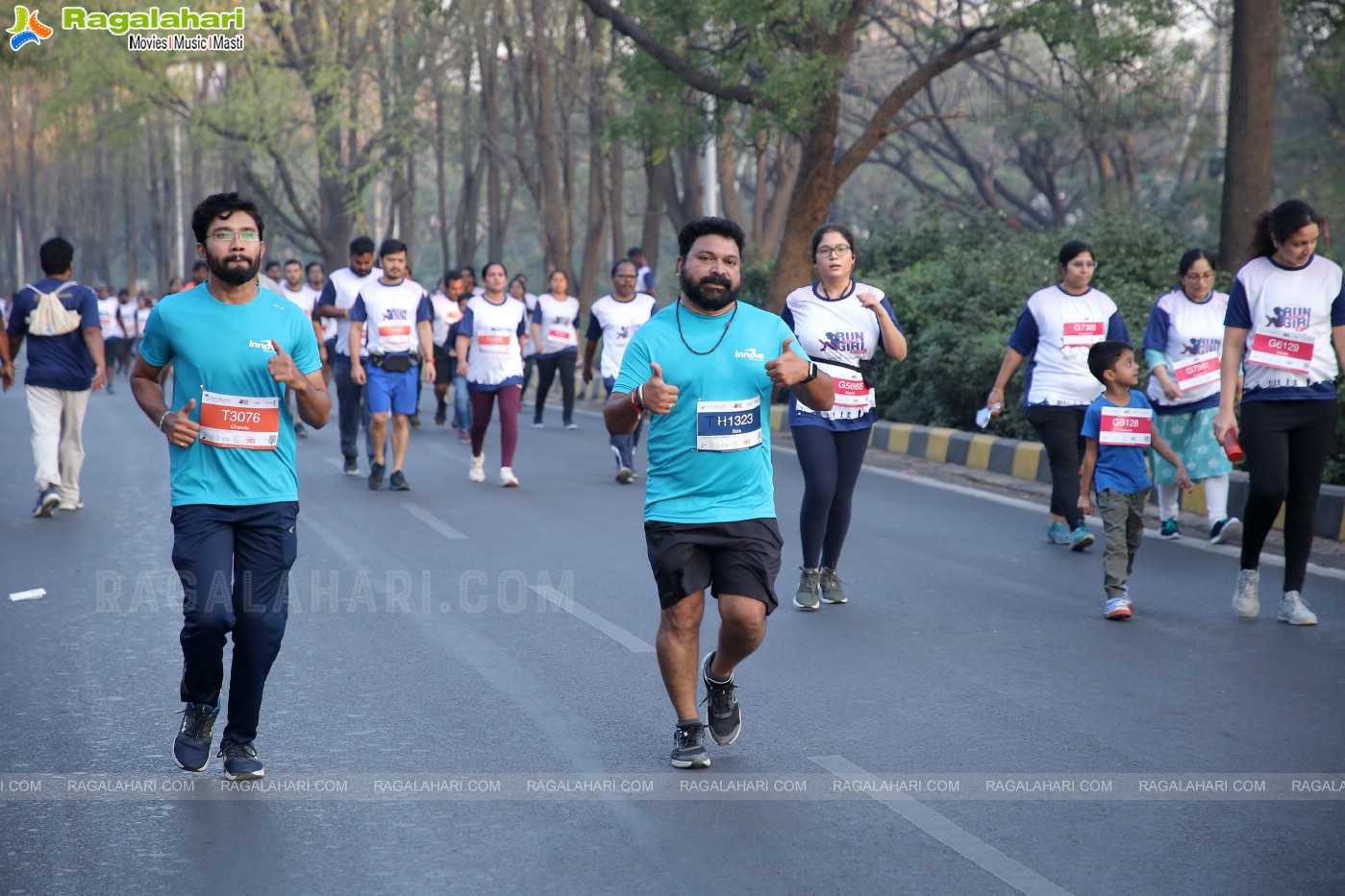 Run for Girl Child 2023 7th Edition at Gachibowli Stadium