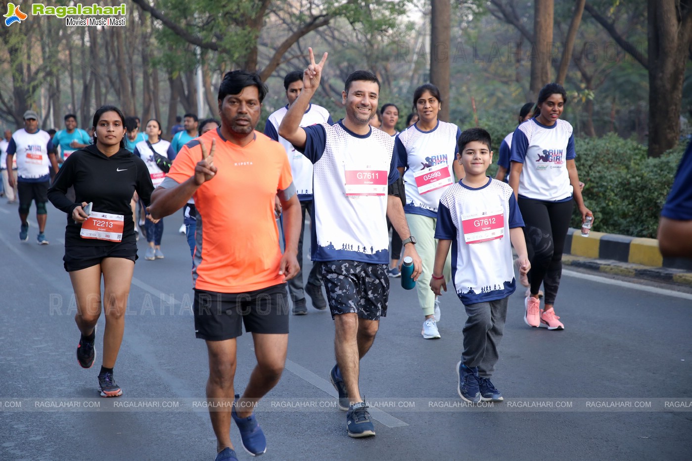 Run for Girl Child 2023 7th Edition at Gachibowli Stadium