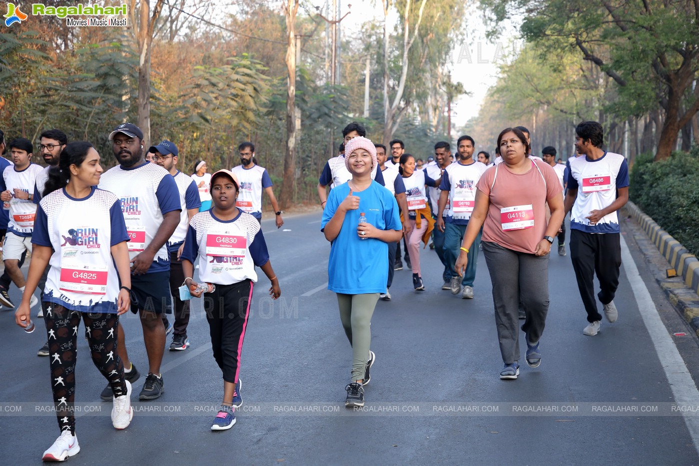 Run for Girl Child 2023 7th Edition at Gachibowli Stadium