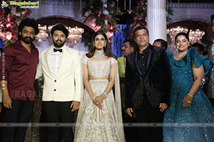 Tollywood Stars at Ashish and Advitha Wedding Reception