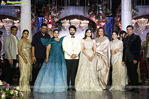 Tollywood Stars at Ashish and Advitha Wedding Reception