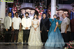 Tollywood Stars at Ashish and Advitha Wedding Reception