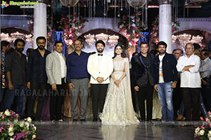 Tollywood Stars at Ashish and Advitha Wedding Reception