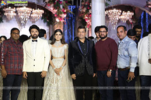 Tollywood Stars at Ashish and Advitha Wedding Reception