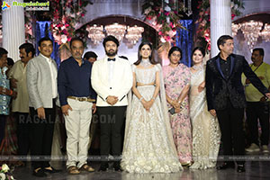 Tollywood Stars at Ashish and Advitha Wedding Reception