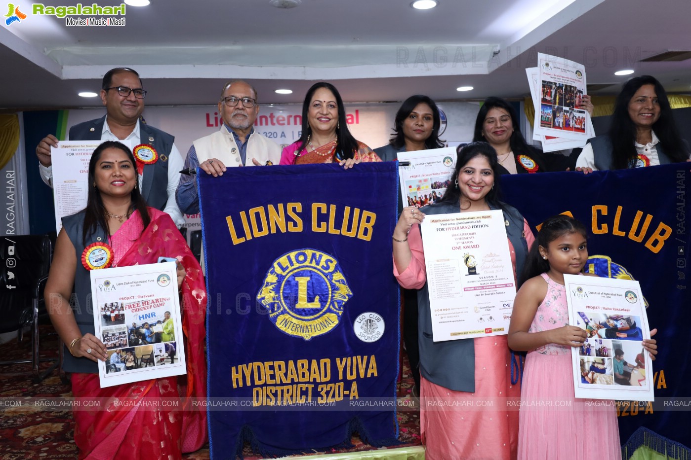 Lions International District 320 A Region VI Meet at Jubilee Hills Club, Hyderabad