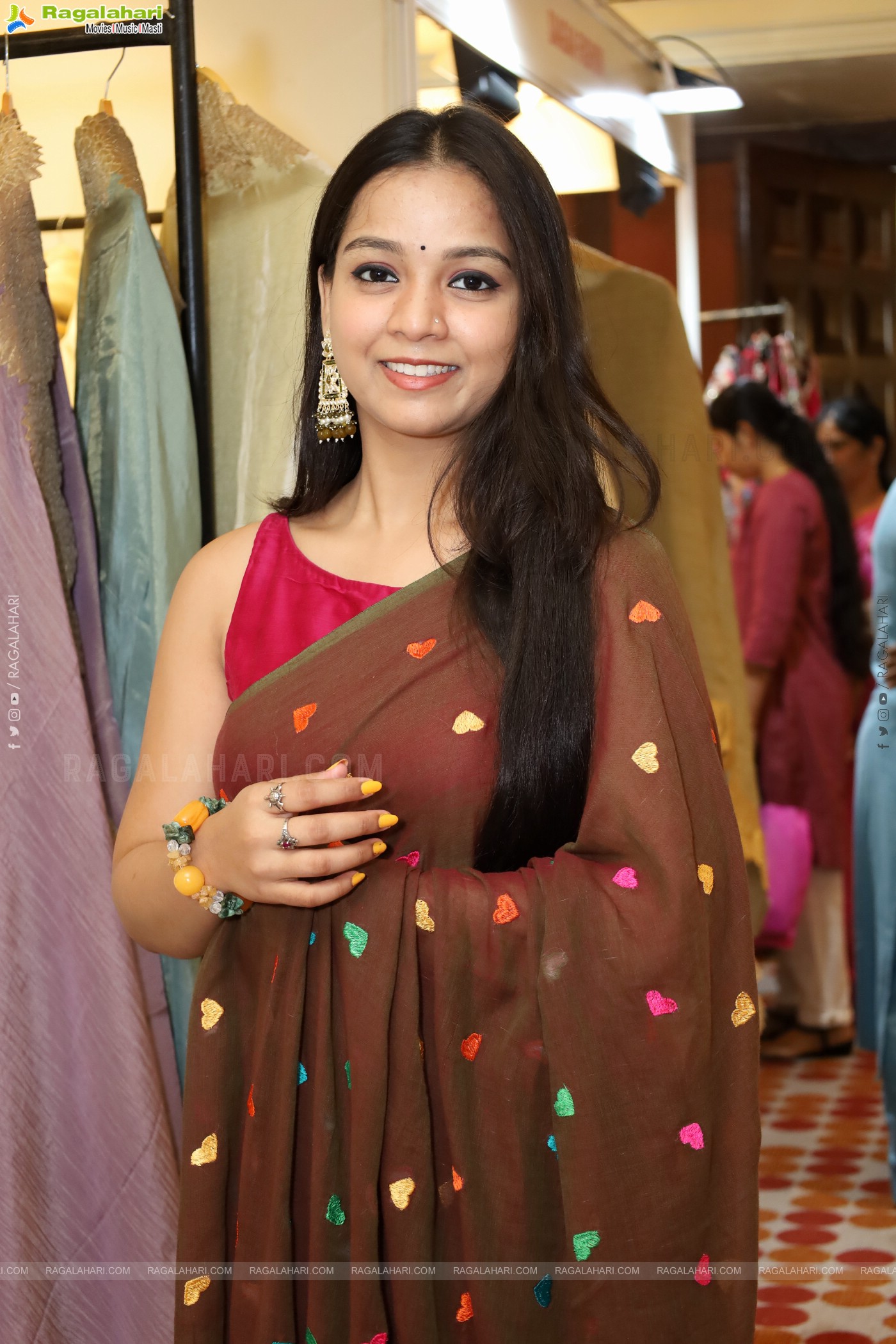 Sutraa Fashion Exhibition: Inaugurated by Actress Ashwini Sree at Taj Krishna