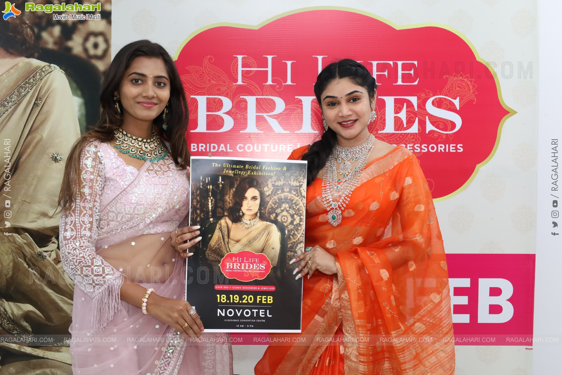 Hi Life Brides Exhibition: Fashion Showcase Curtain Raiser Event, Hyderabad