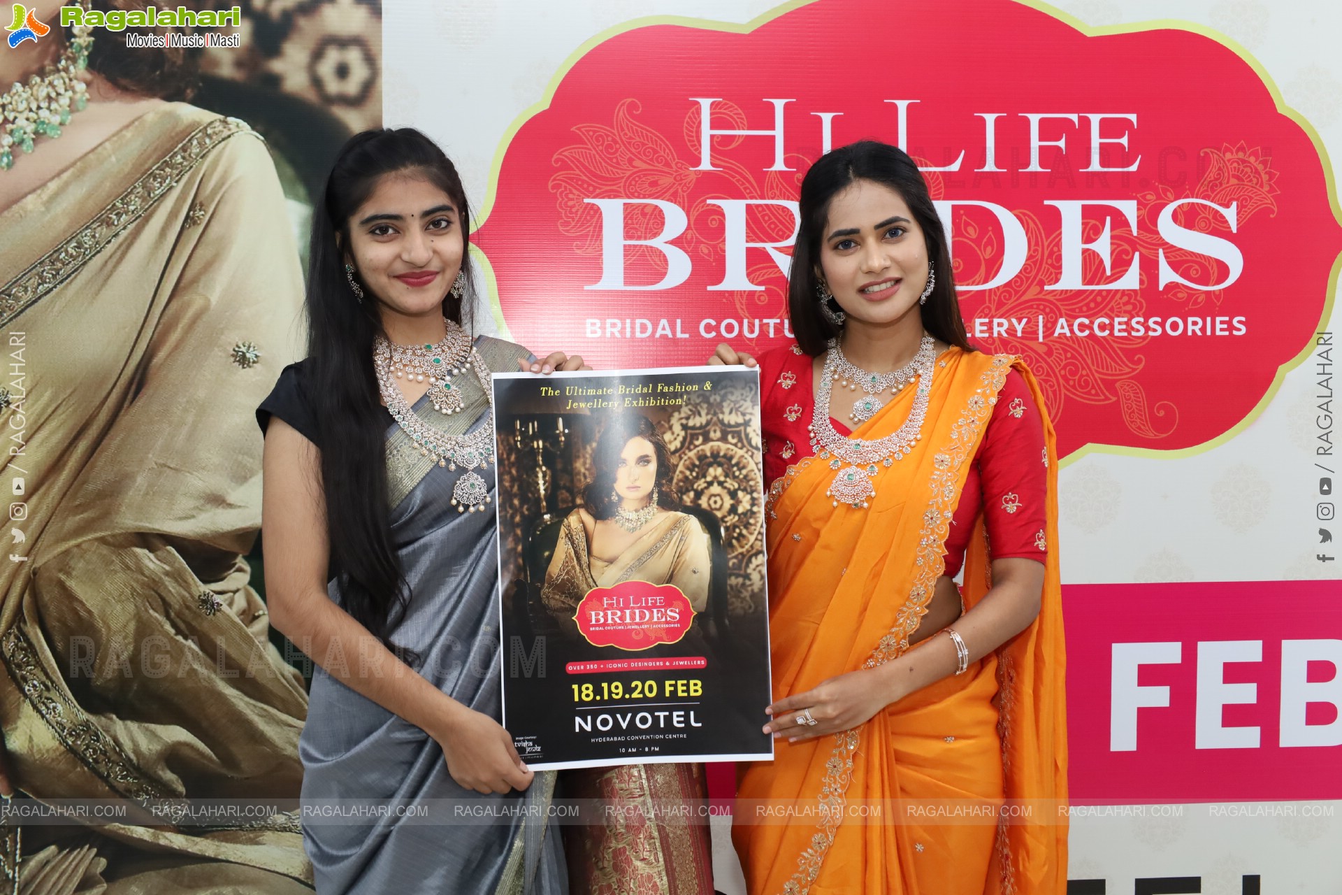 Hi Life Brides Exhibition: Fashion Showcase Curtain Raiser Event, Hyderabad