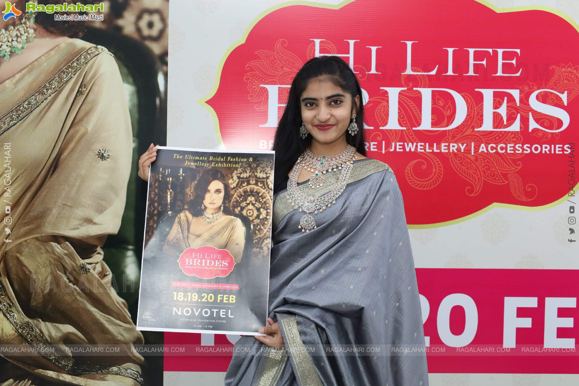 Hi Life Brides Exhibition: Fashion Showcase Curtain Raiser Event, Hyderabad