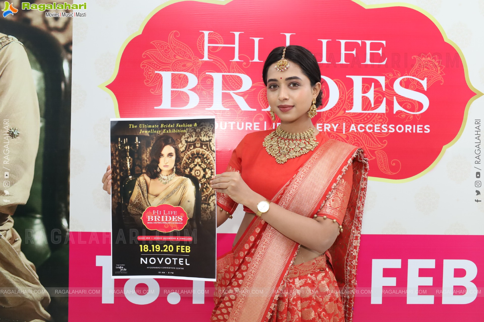 Hi Life Brides Exhibition: Fashion Showcase Curtain Raiser Event, Hyderabad