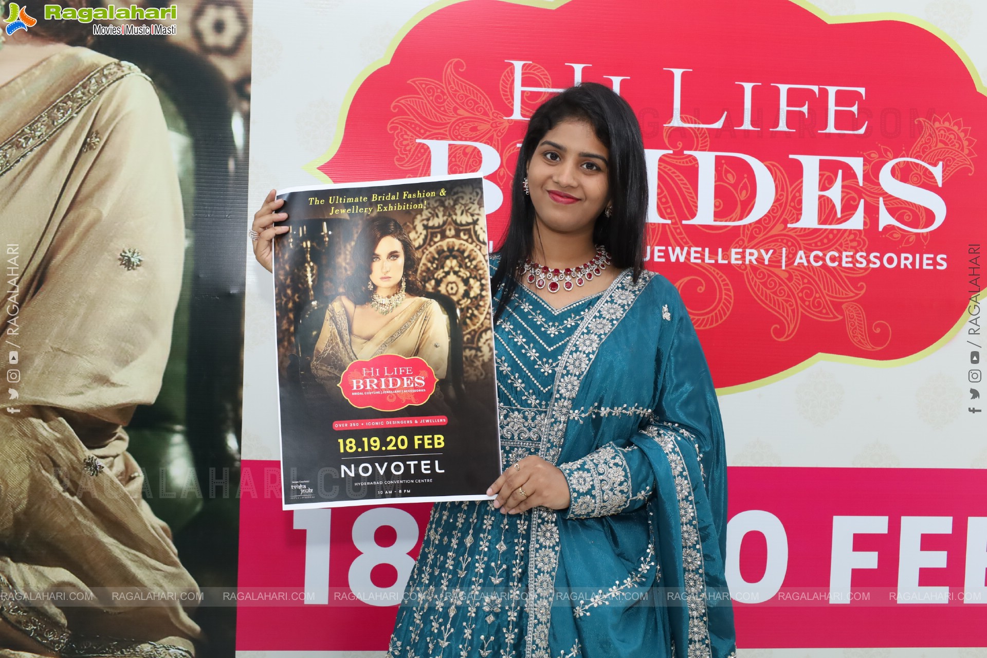 Hi Life Brides Exhibition: Fashion Showcase Curtain Raiser Event, Hyderabad