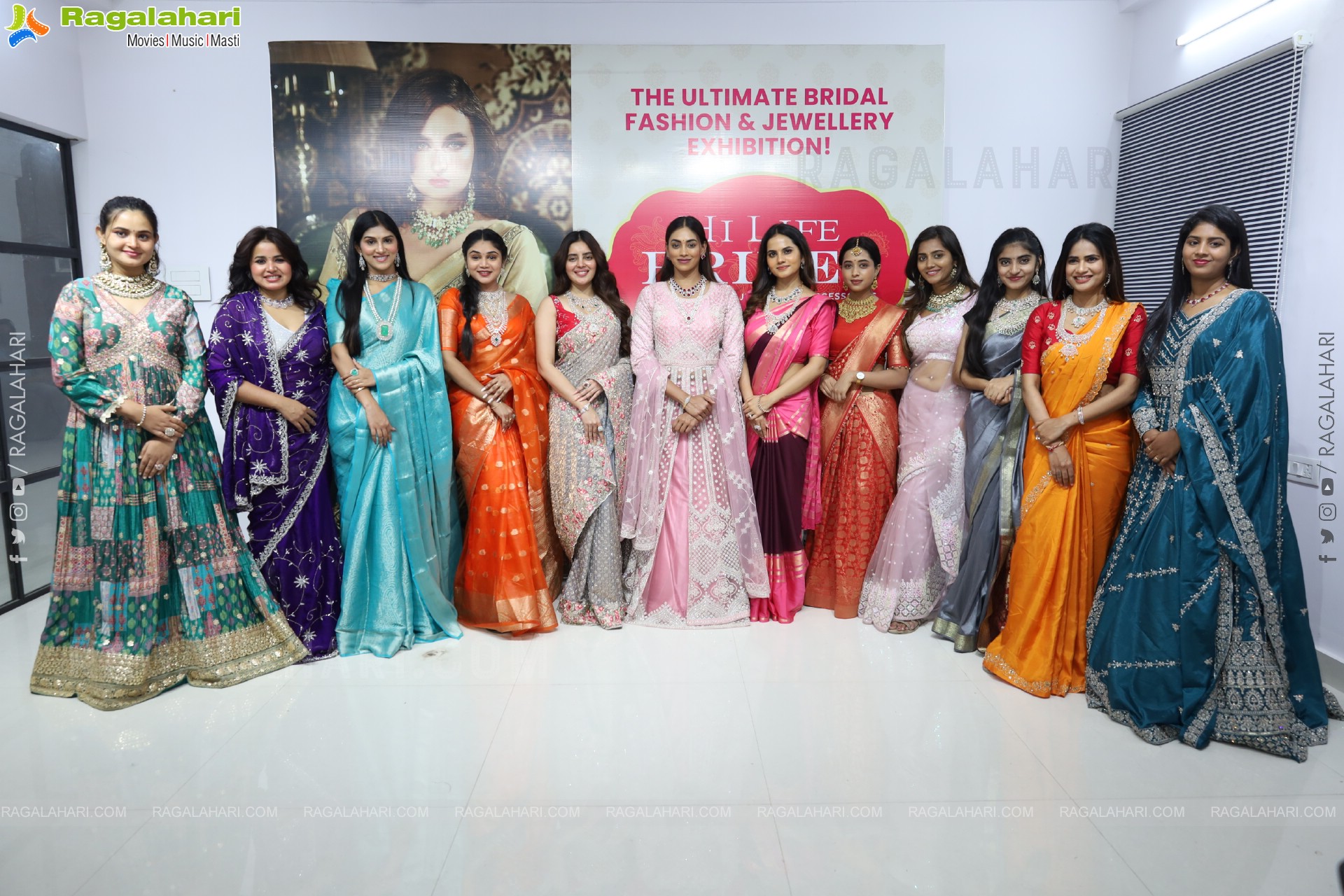 Hi Life Brides Exhibition: Fashion Showcase Curtain Raiser Event, Hyderabad