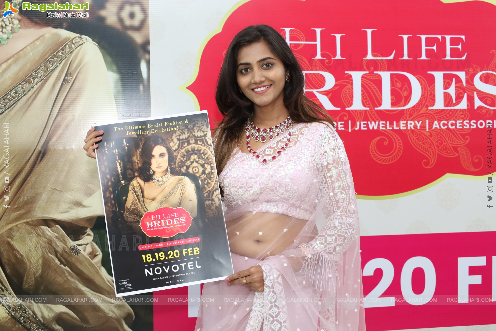 Hi Life Brides Exhibition: Fashion Showcase Curtain Raiser Event, Hyderabad