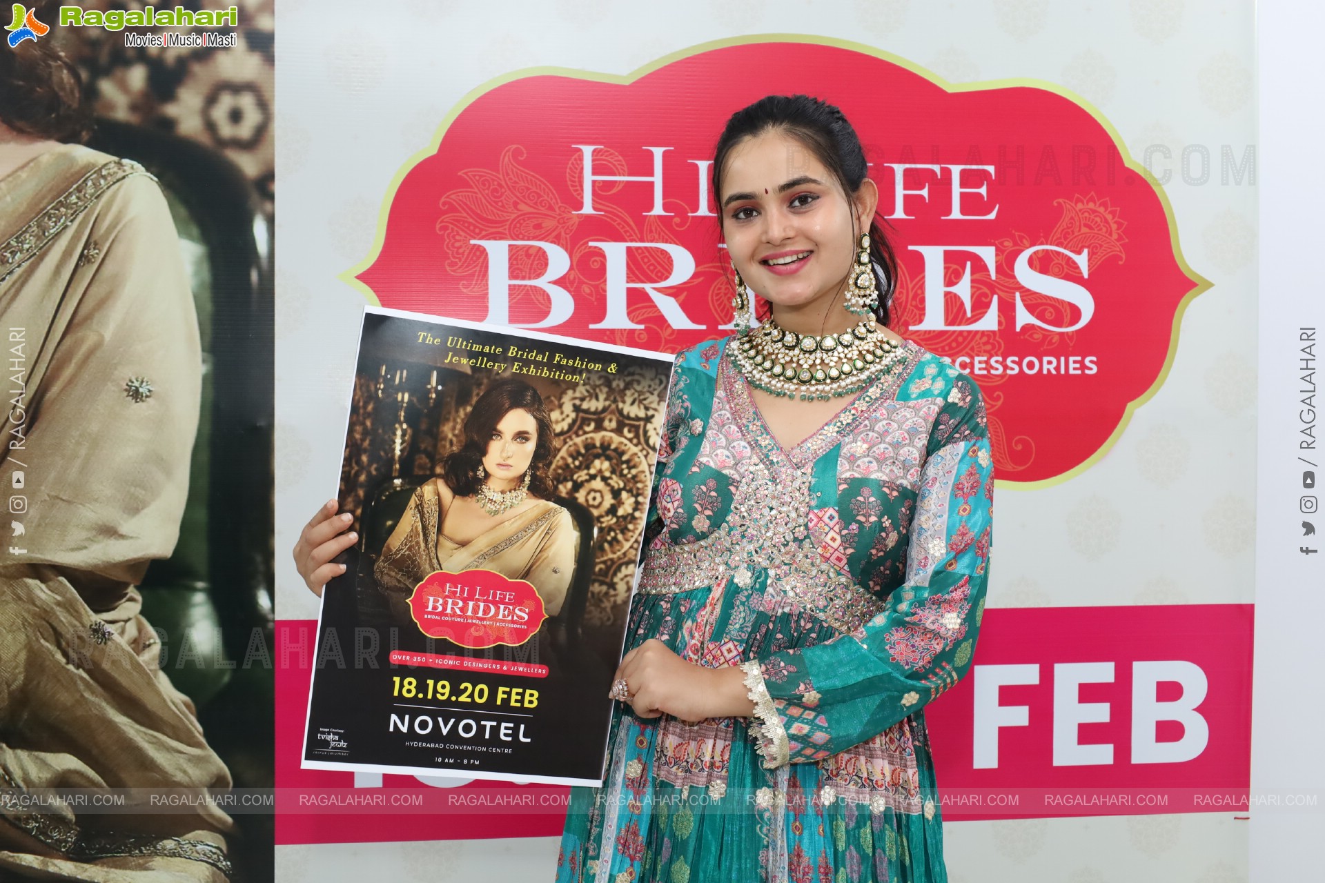 Hi Life Brides Exhibition: Fashion Showcase Curtain Raiser Event, Hyderabad